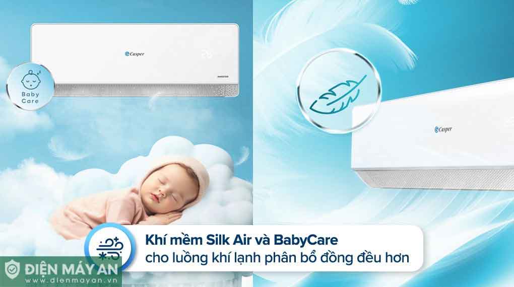 Điều Hòa Casper Inverter 24.000 BTU 2 Chiều QH-24IU36A